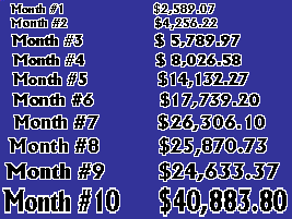 Monthly Check Increase